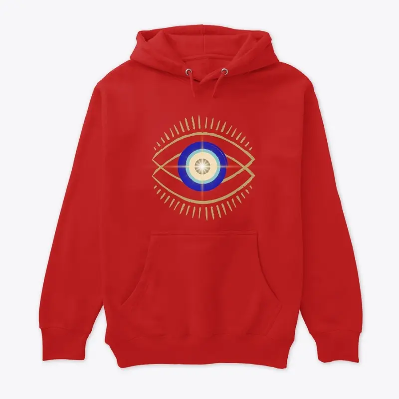 Double Vision Evil Eye Hoodie